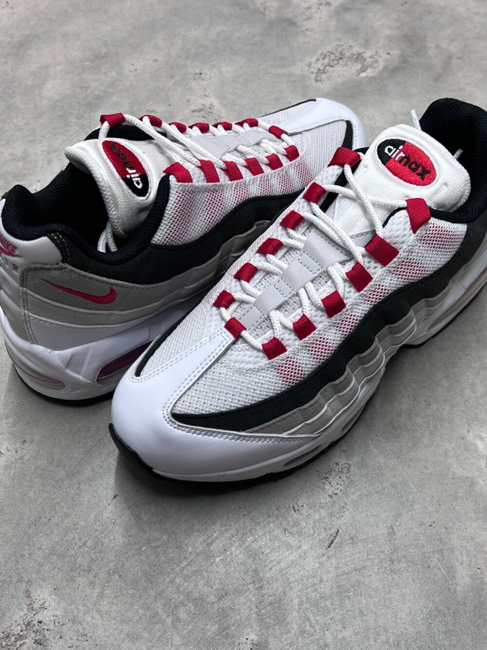 Nike Air Max 95 OG Big Bubble Comet Red Men's IB7862 100 - New